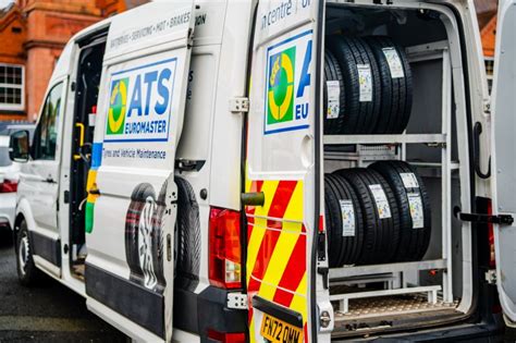 Tyres fitted at ATS Euromaster .